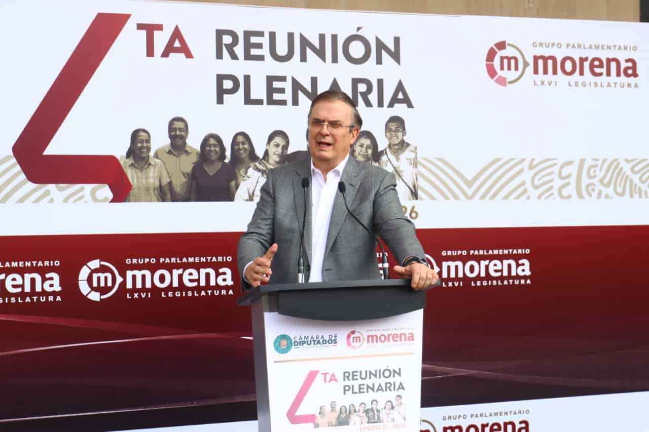Ebrard descarta riesgo para el T-MEC y prevé entrega de resultados de consultas