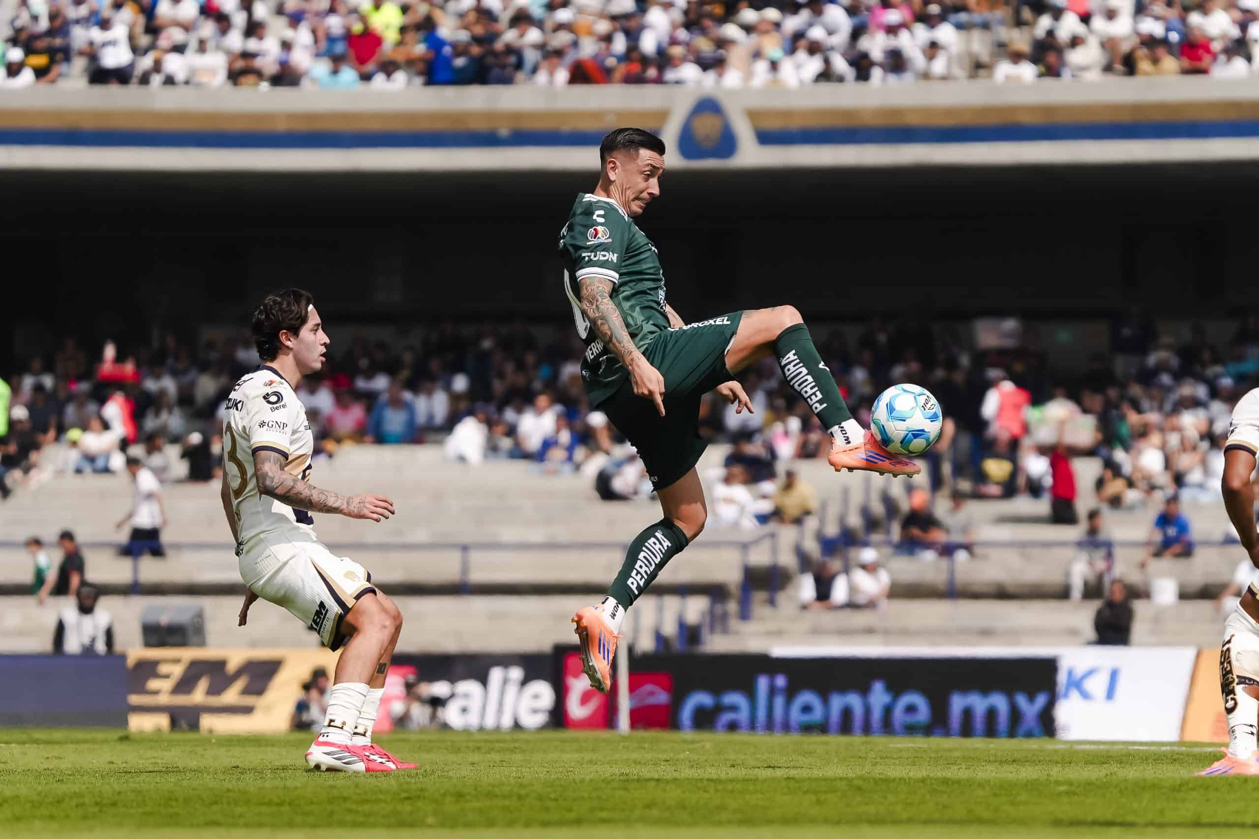 Juninho salva a Pumas y empata 1-1 contra León en el Clausura 2026
