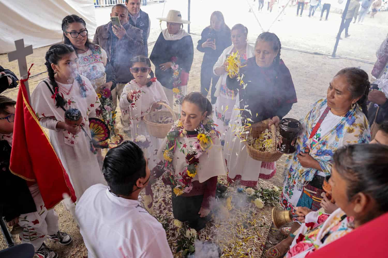 Claudia Sheinbaum presenta Plan de Justicia para pueblos Chichimeca y Otomí en Guanajuato