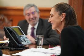 Trump y Sheinbaum sostienen llamada bilateral sobre frontera, narcotráfico y  comercio