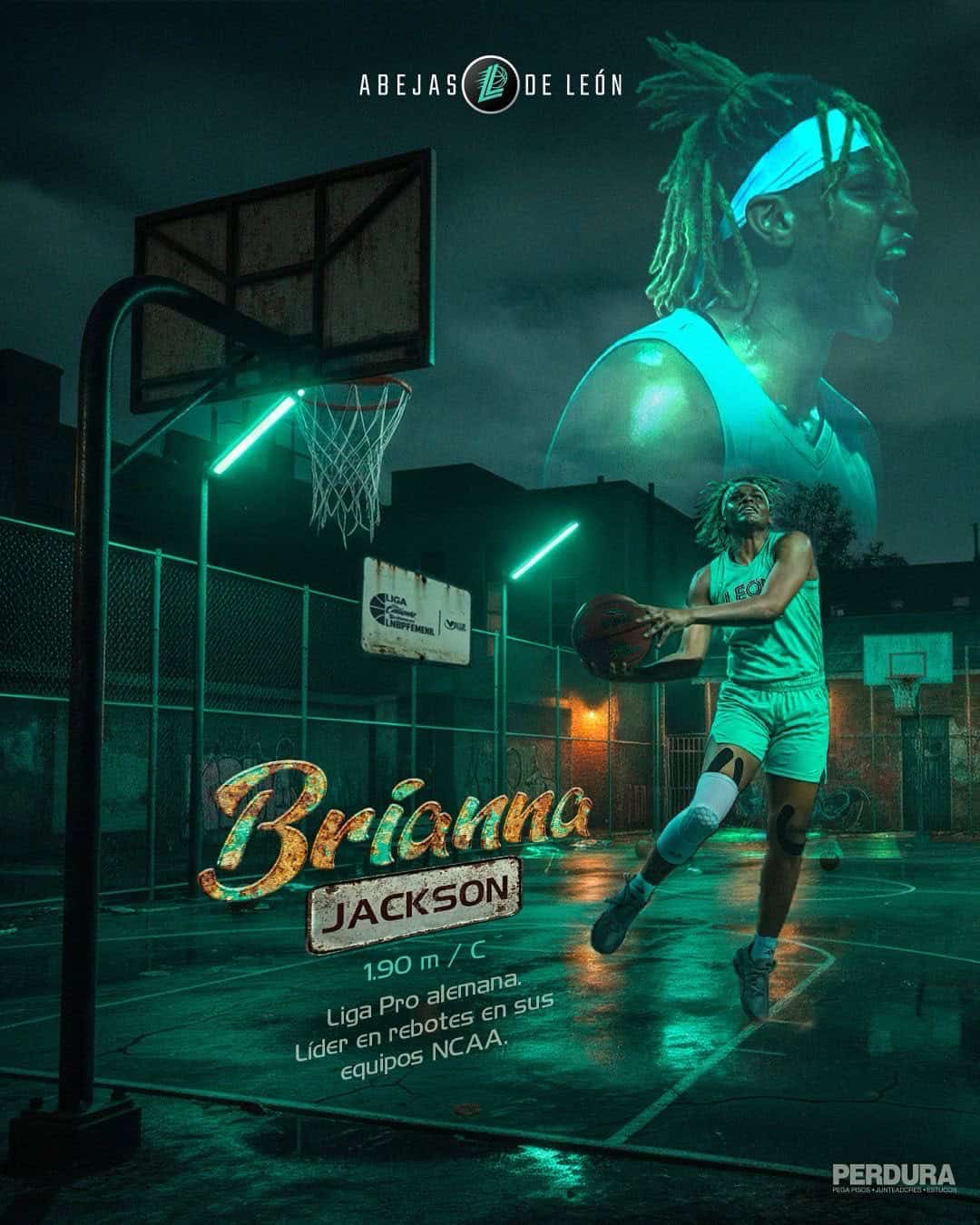 Abejas de León Femenil suma a Brianna Jackson como refuerzo para la temporada 2026