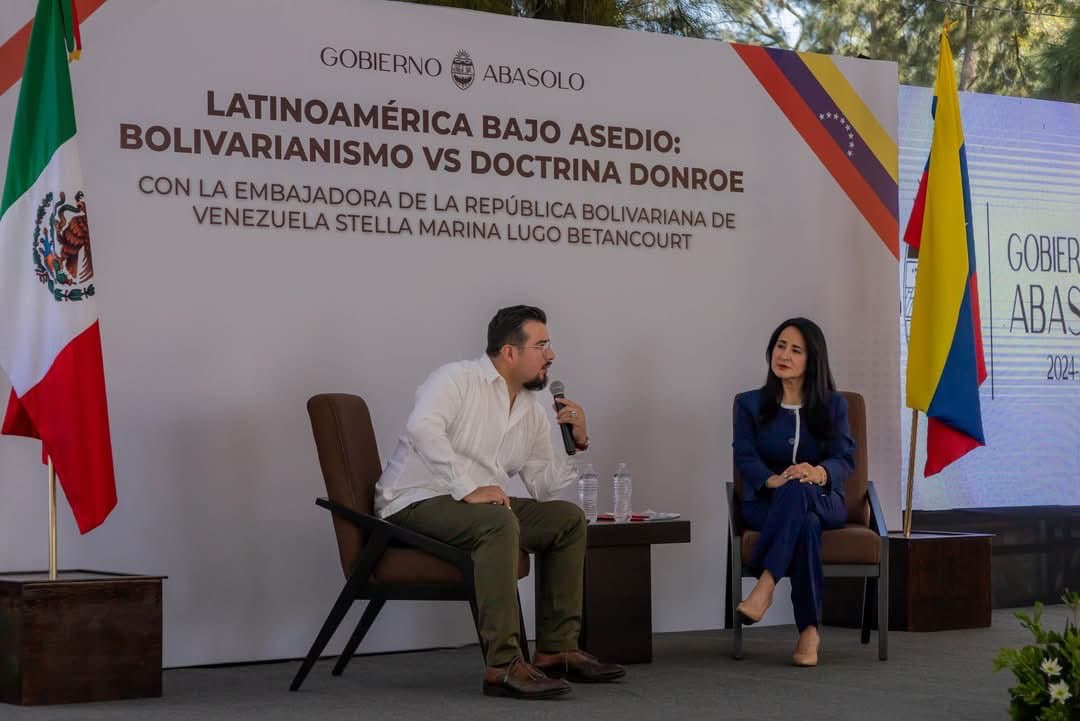 Embajadora de Venezuela visita Guanajuato y denuncia violaciones al derecho internacional tras captura de Maduro